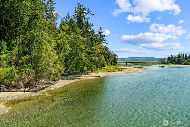 property view of water