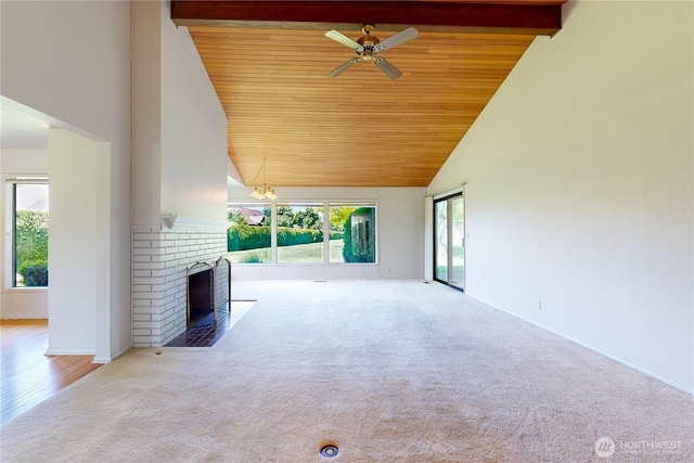 view of patio with ceiling fan