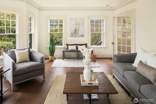 sunroom / solarium with a wealth of natural light