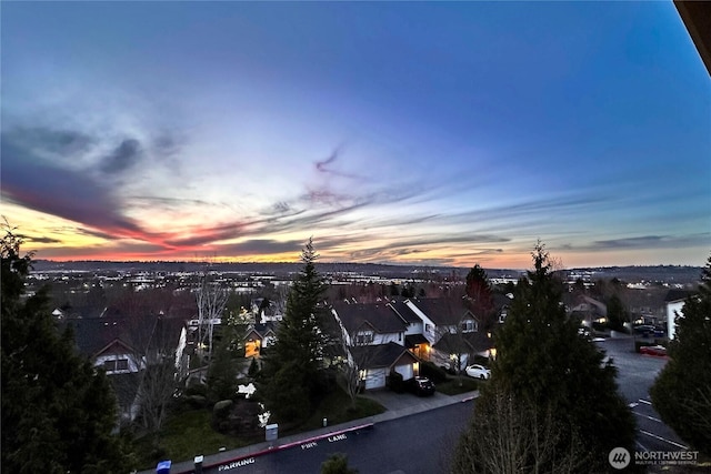 city view with a residential view