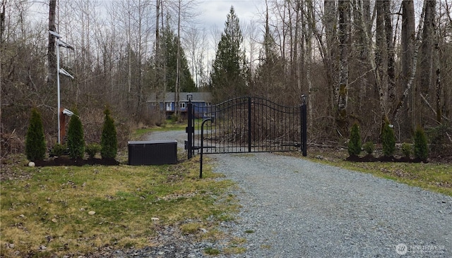 view of gate