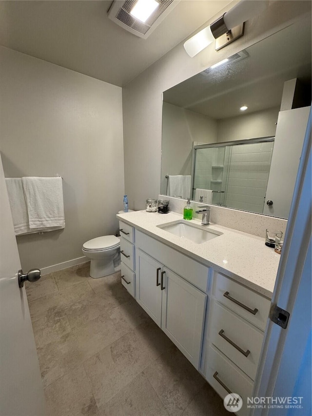 3601 Page St, Port Angeles, WA 98362 - full bath featuring vanity and a shower stall