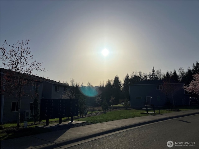 3601 Page St, Port Angeles, WA 98362 - view of asphalt street featuring sidewalks and curbs