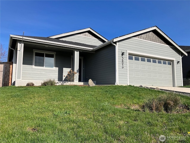 3601 Page St, Port Angeles, WA 98362 - single story home featuring a garage, a front lawn, and concrete driveway