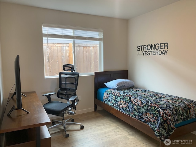 3601 Page St, Port Angeles, WA 98362 - bedroom featuring wood finished floors and baseboards