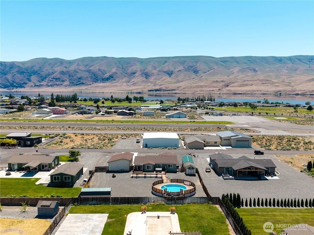 410 Airport Way SW, Mattawa, WA 99349 - aerial view of a water and mountain view