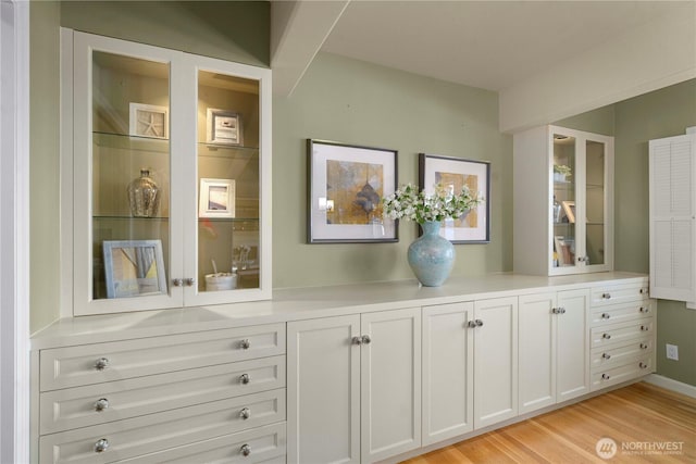 interior details featuring wood finished floors