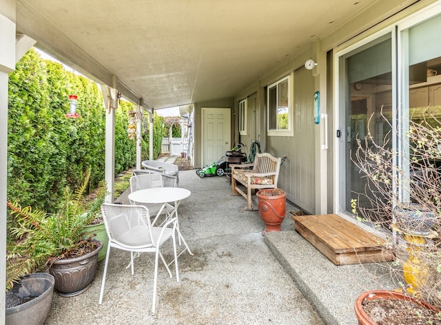 view of patio / terrace