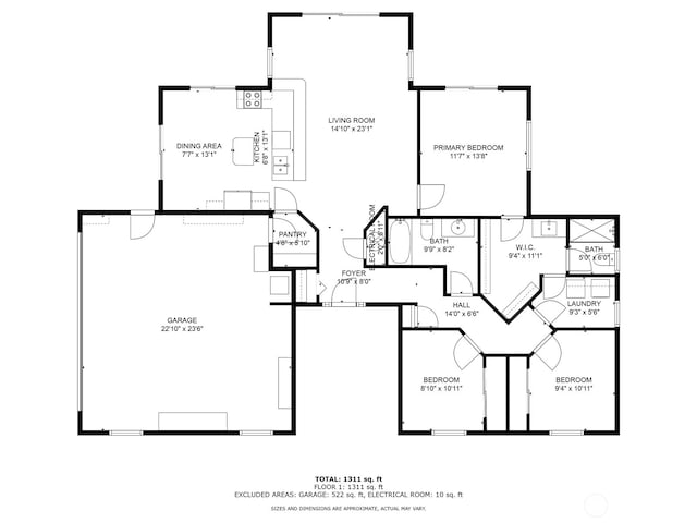 view of layout