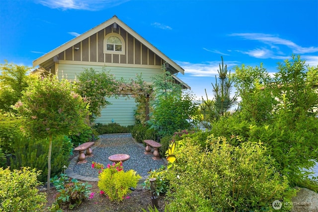 3451 Robertson Rd, Bellingham, WA 98226 - view of property exterior with board and batten siding
