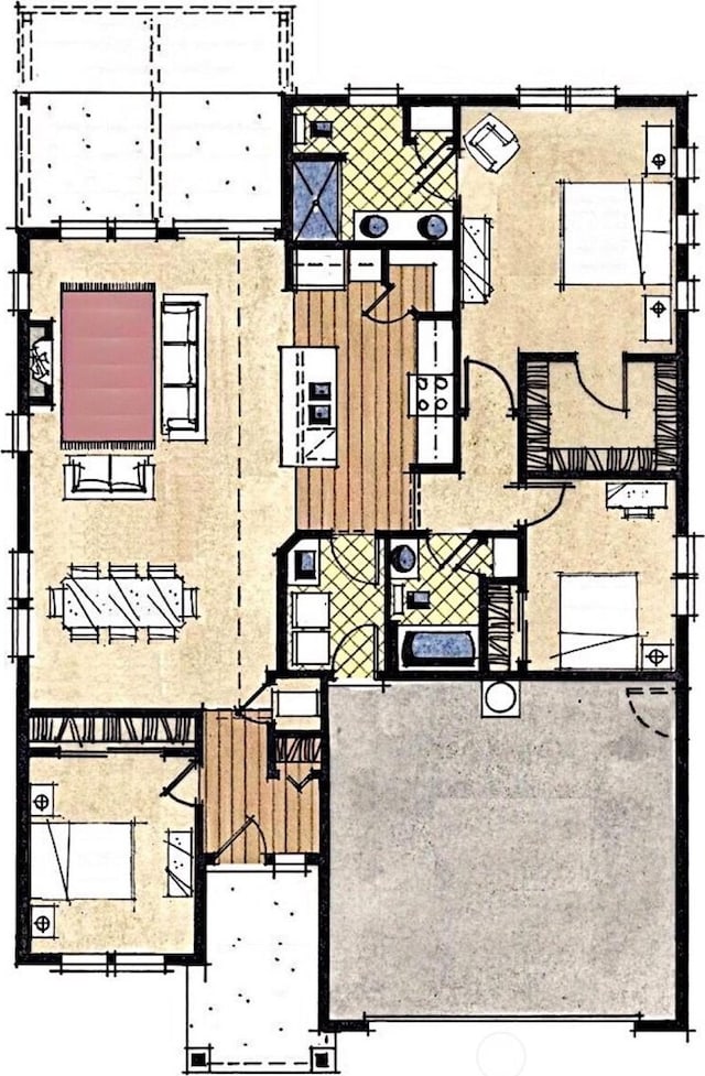 view of layout