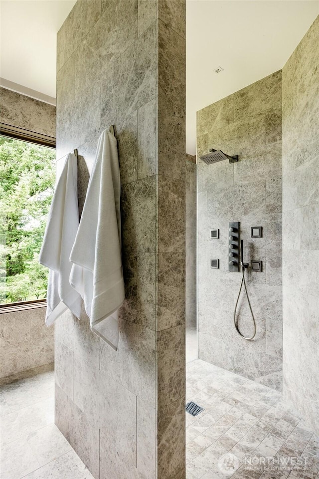 room details with walk in shower