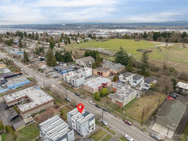 aerial view