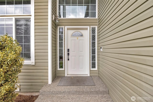 view of property entrance