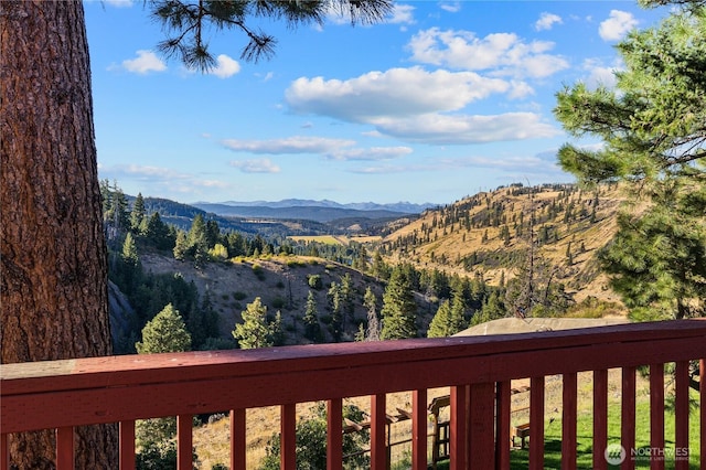 property view of mountains