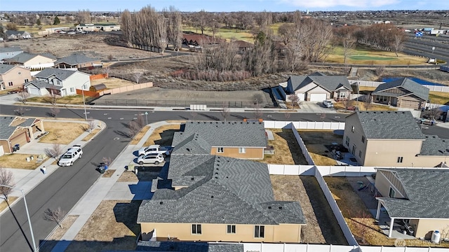 drone / aerial view featuring a residential view