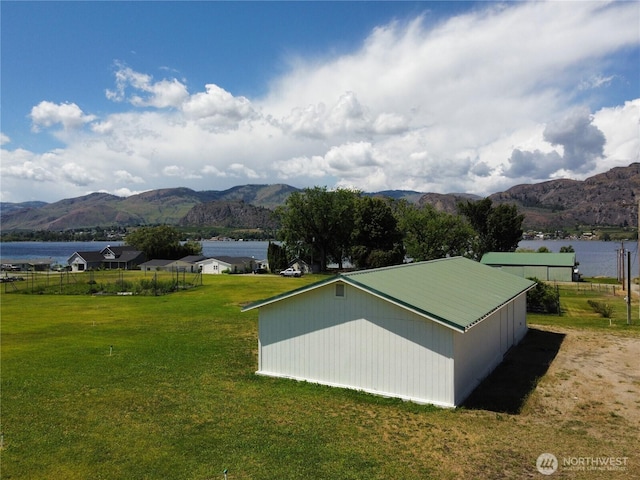 131 Eastlake Rd, Oroville, WA 98844 - mountain view with a large body of water