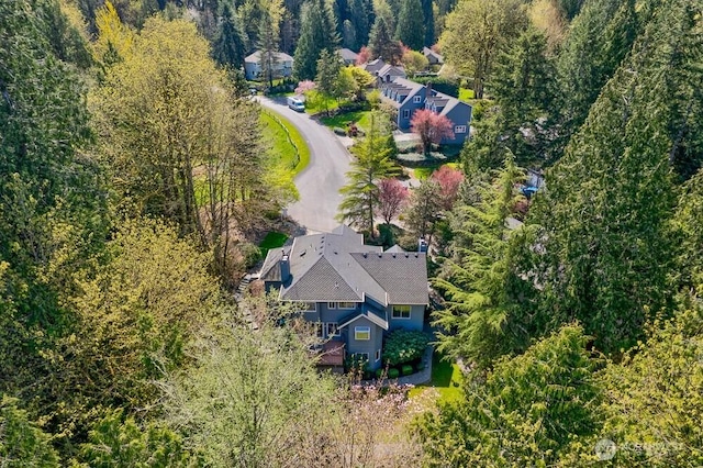 3140 240th Ave NE, Sammamish, WA 98074 - bird's eye view with a forest view