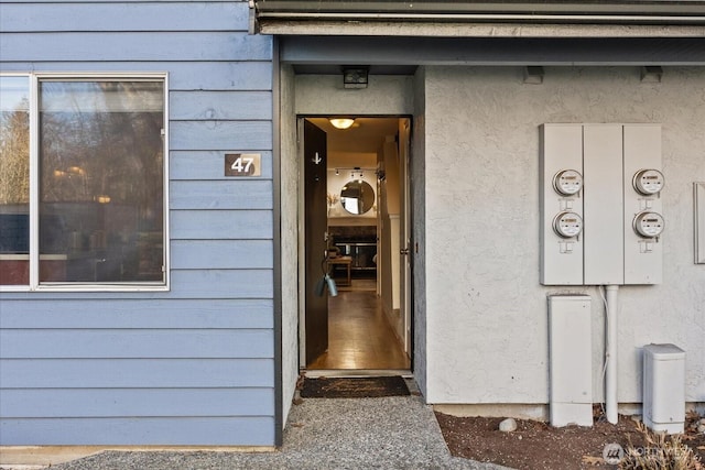 view of property entrance