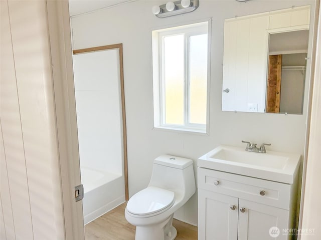 11436 SE 208th St Unit 106, Kent, WA 98031 - bathroom featuring vanity, a tub, a shower, and toilet