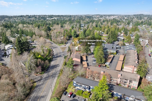 birds eye view of property featuring a residential view