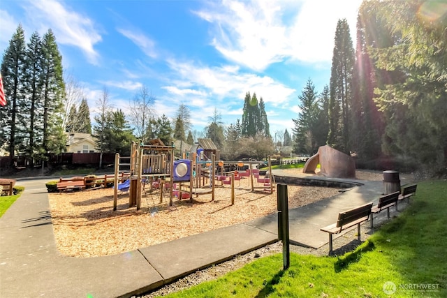 view of community play area