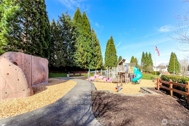 view of community play area