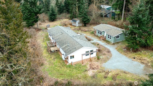 drone / aerial view