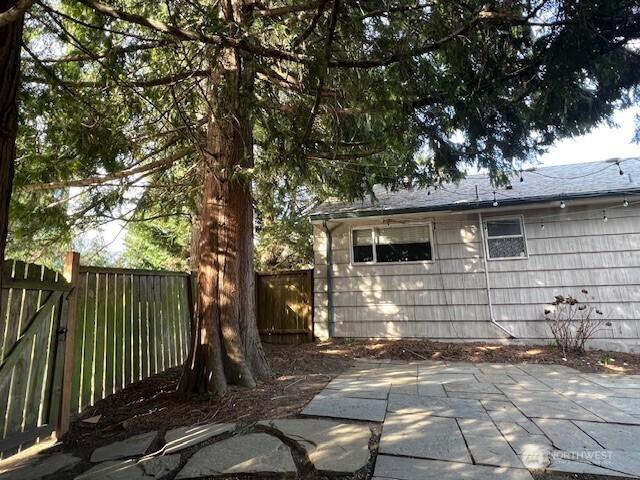 view of patio / terrace with a fenced backyard