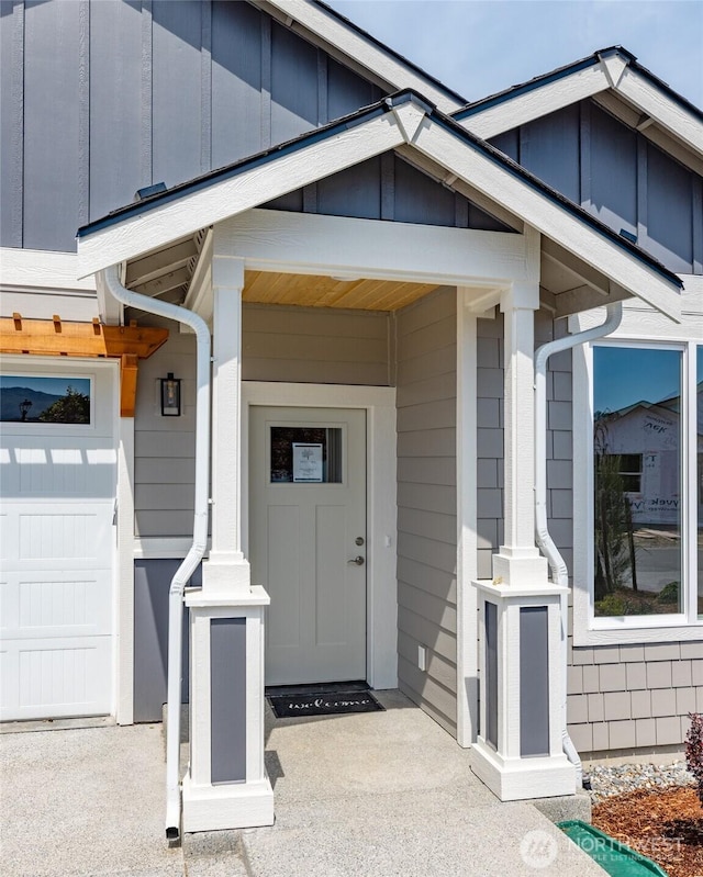 776 Parkland Loop, Sedro Woolley, WA 98284 - entrance to property with a porch and board and batten siding