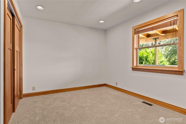 50 Sage Canyon Dr, Winthrop, WA 98862 - carpeted empty room featuring baseboards and recessed lighting