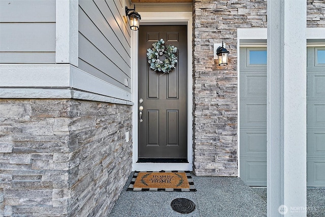 15132 Tyee Dr E, Bonney Lake, WA 98391 - view of exterior entry with stone siding
