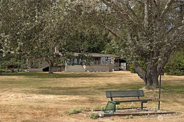 64 Garry Oak Ln, Friday Harbor, WA 98250 - view of front of property with a front lawn