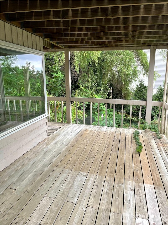 view of deck