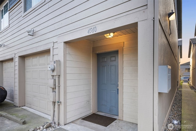 view of property entrance