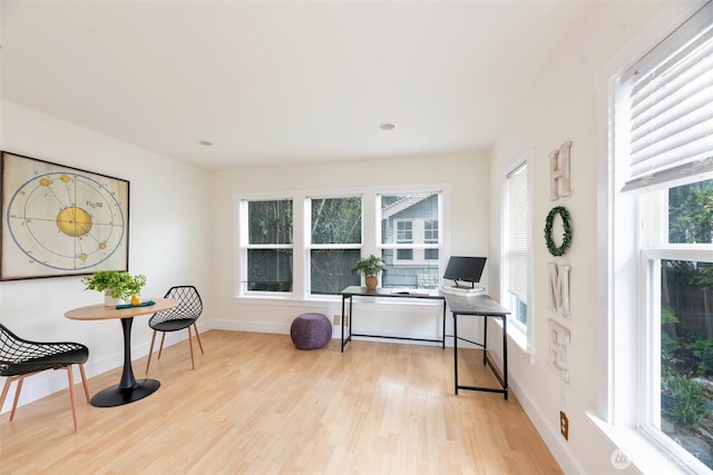 5115 S Willow St, Seattle, WA 98118 - office space featuring wood finished floors and baseboards