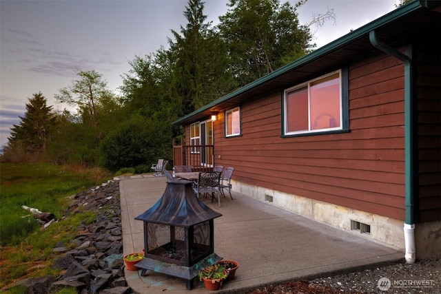 730 E N Bay Rd, Allyn, WA 98524 - view of patio