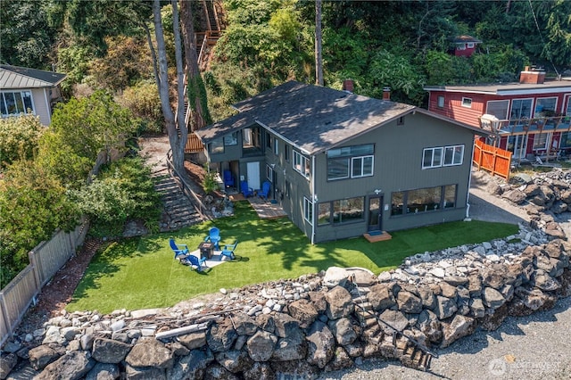 14024 Glen Acres Rd SW, Vashon, WA 98070 - birds eye view of property