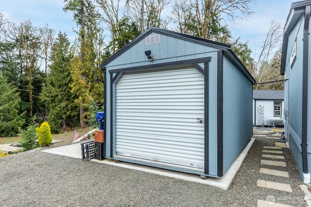 view of outbuilding with an outdoor structure