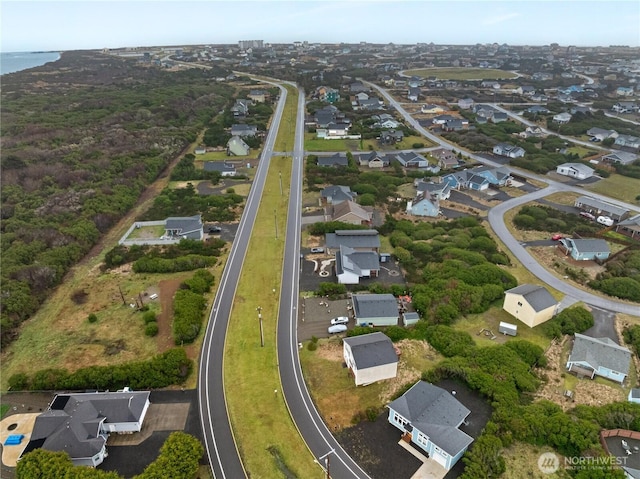 birds eye view of property featuring a residential view