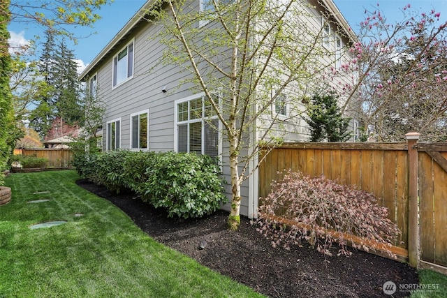 view of side of property