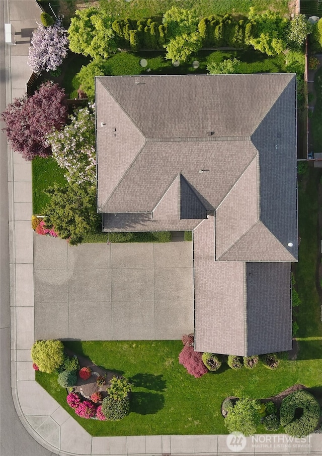 view of subject property