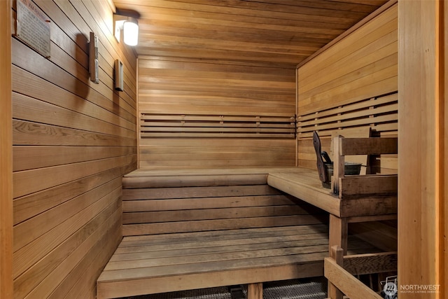 view of sauna / steam room