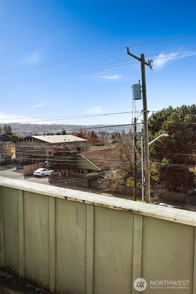 exterior details featuring fence