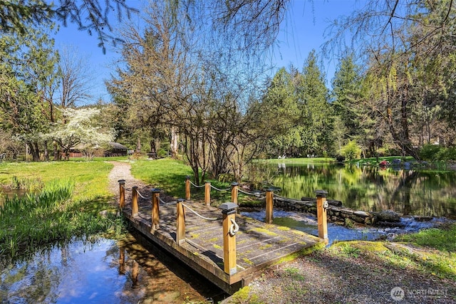 8100 428th Ave SE, Snoqualmie, WA 98065 - dock area with a water view