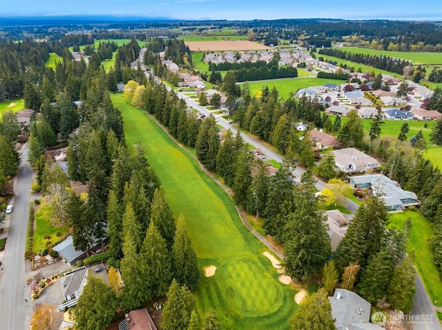 birds eye view of property featuring a residential view