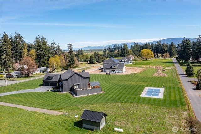 837 Van Dyk Rd, Lynden, WA 98264 - bird's eye view with a mountain view