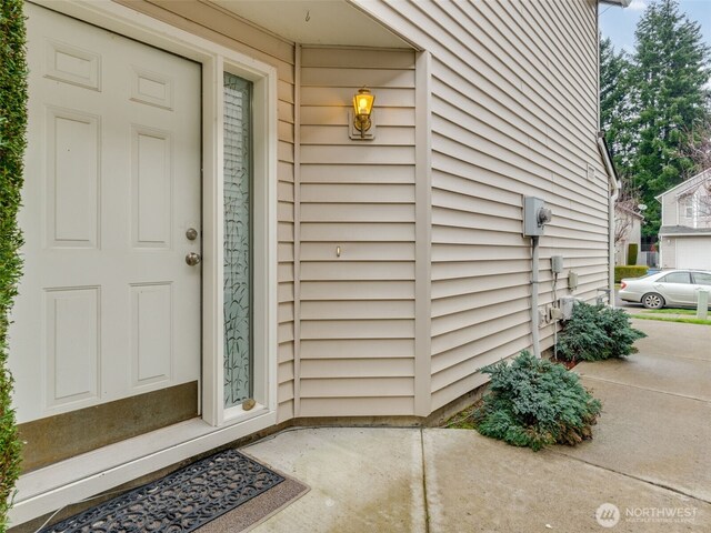 view of entrance to property