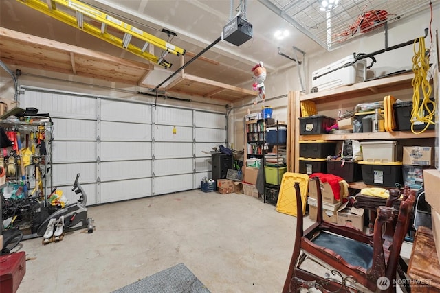 8107 165th Street Ct E, Puyallup, WA 98375 - garage featuring a garage door opener