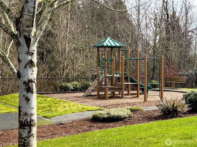 view of community playground